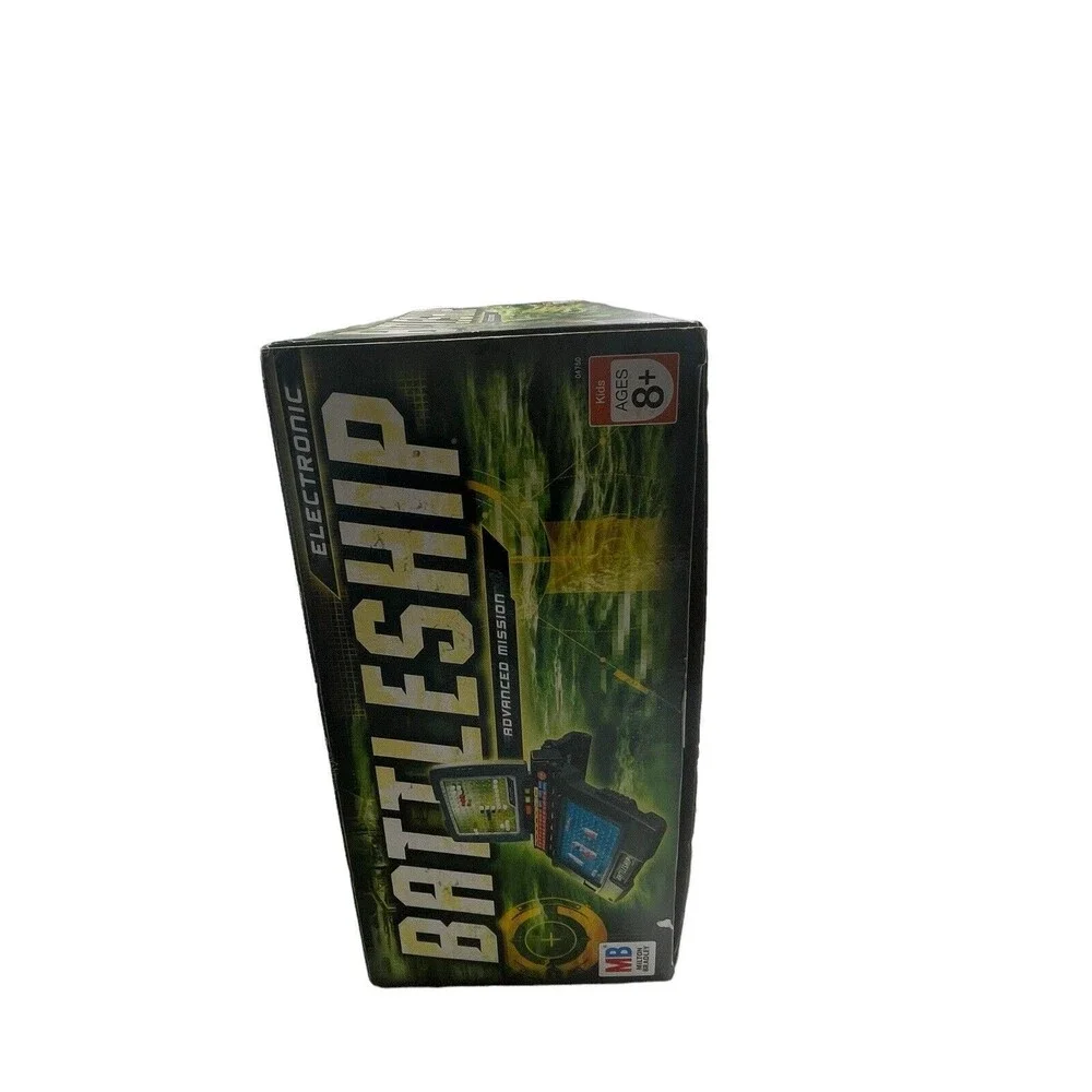 2005 Electronic Battleship Advanced Mission Talking Game Hasbro All pieces